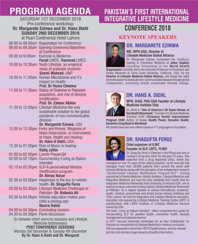 Integrative Lifestyle Medicine Conference - Picchls